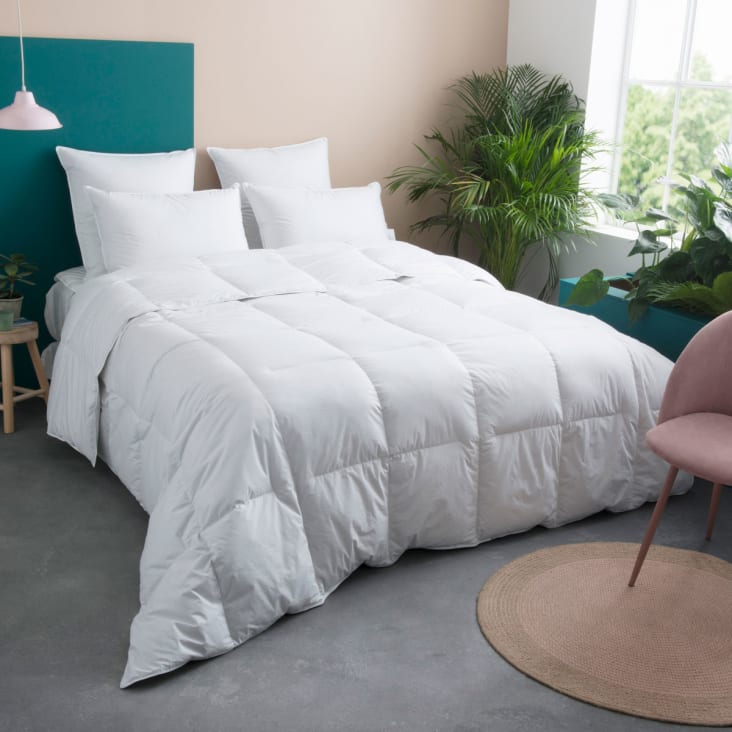 Couette TEMPEREE 70% Duvet - Coton  200x200 cm - Wake Me Green-Annabelle cropped-2