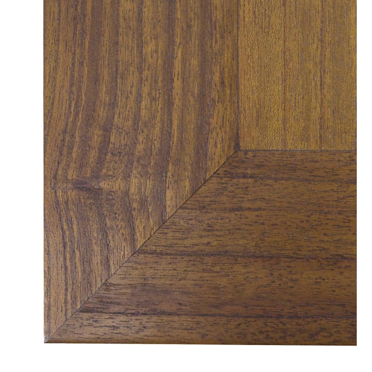 Table basse en bois marron L 100 cm-Star cropped-2