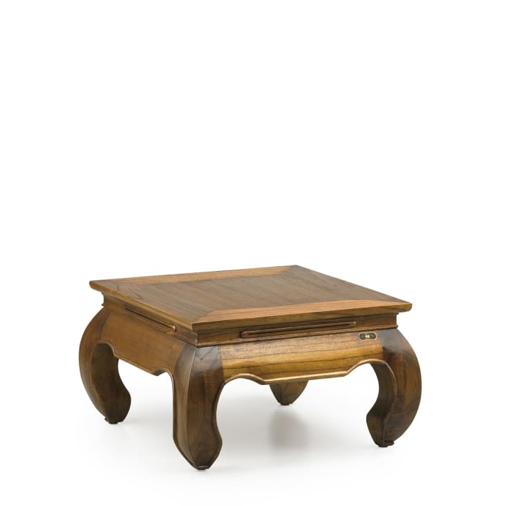 Table basse en bois marron L 60 cm-Star
