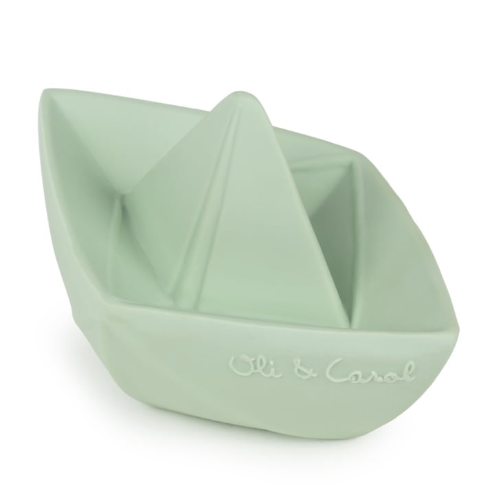 Jouet de bain bateau origami  Menthe cropped-7