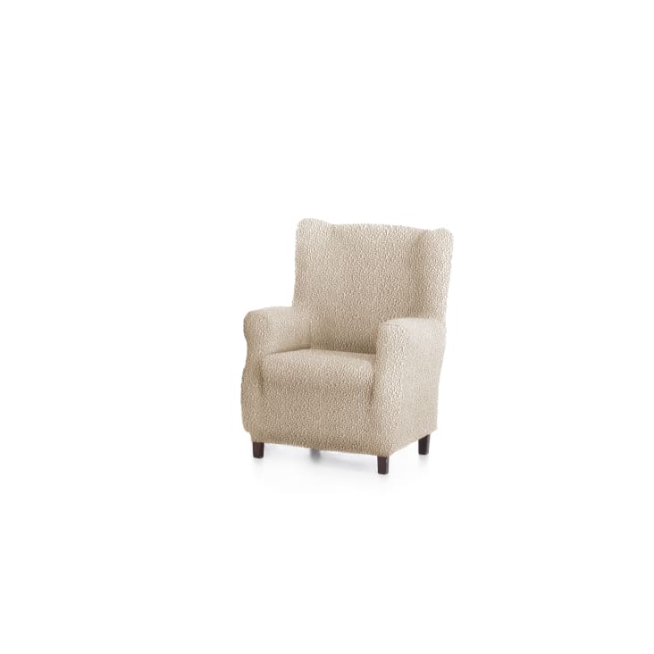 Housse de fauteuil oreiller beige 70 - 100 cm-EYSA