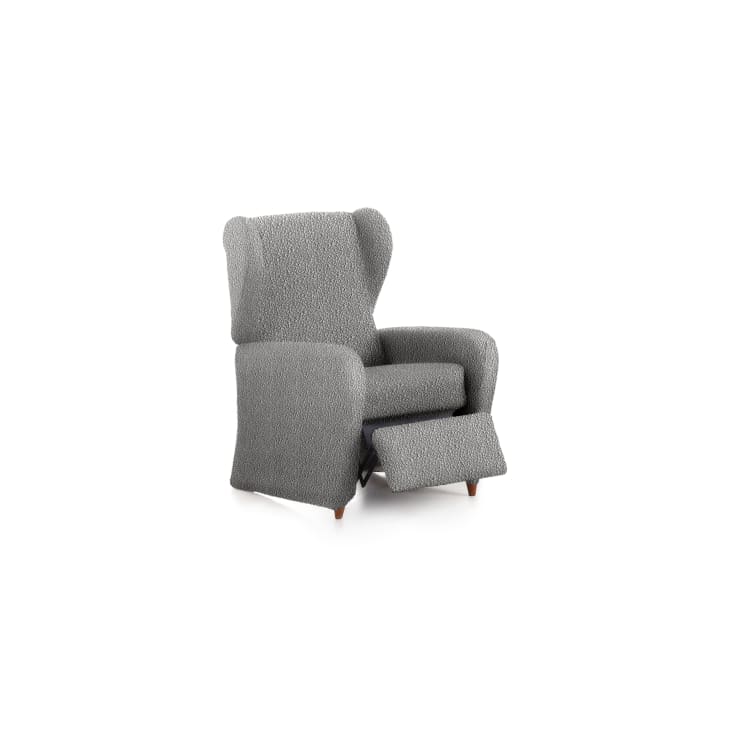 Funda de sillón relax elástica gris claro 60 - 85 cm-EYSA