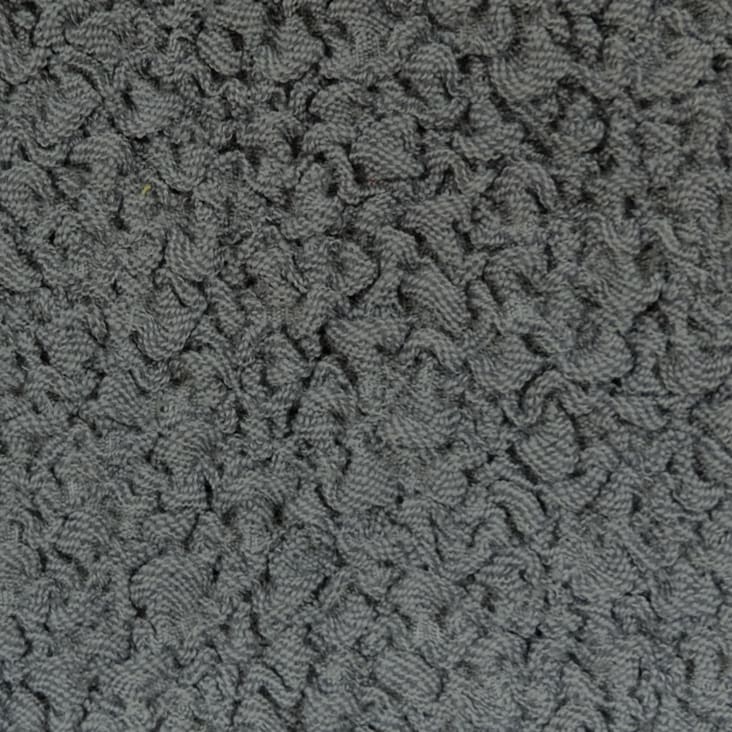 Housse de fauteuil relax extensible gris clair 60 - 85 cm-EYSA cropped-2