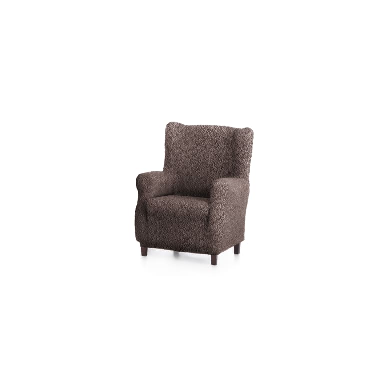 Housse de fauteuil oreiller marron 70 - 100 cm-EYSA