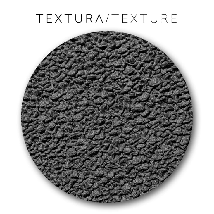 Funda Sofá Relax Bielastica Adaptable Chaise Longue Brazo Corto (250-360  cm) Granate
