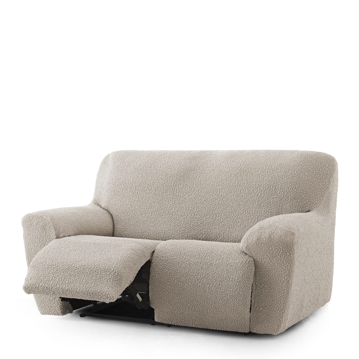 Funda de sofá 3 plazas relax elástica crudo 200 - 260 EYSA
