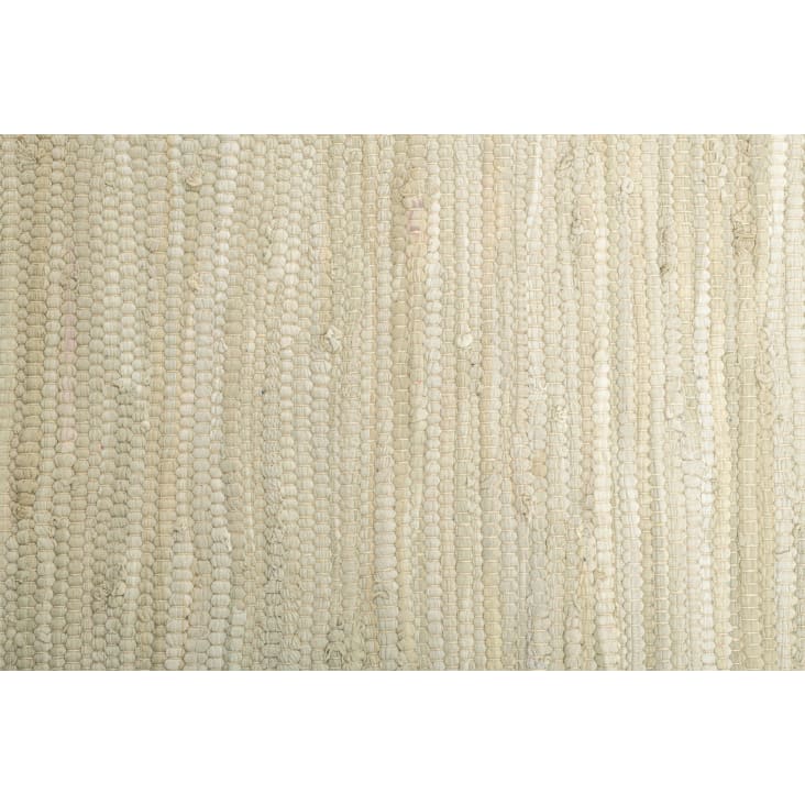 Tapis réversible en coton - tissé à la main - naturel 60x120-HAPPY COTTON cropped-3