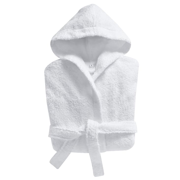 Peignoir de bain 12 ans blanc en coton Laureat enfant Maisons du Monde