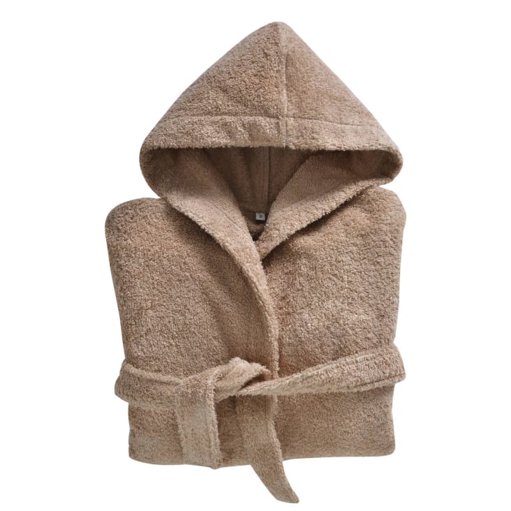 Peignoir enfant marron 10 ans en coton LAUREAT Maisons du Monde