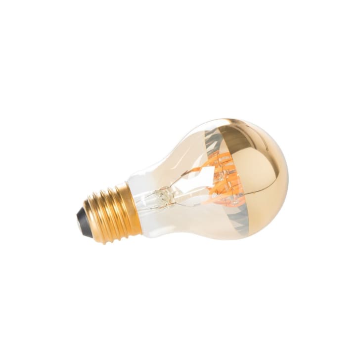Ampoule LED E27 effet miroir doré - 4W