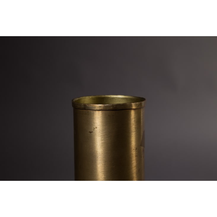 Vase slim en laiton doré-Hari cropped-8