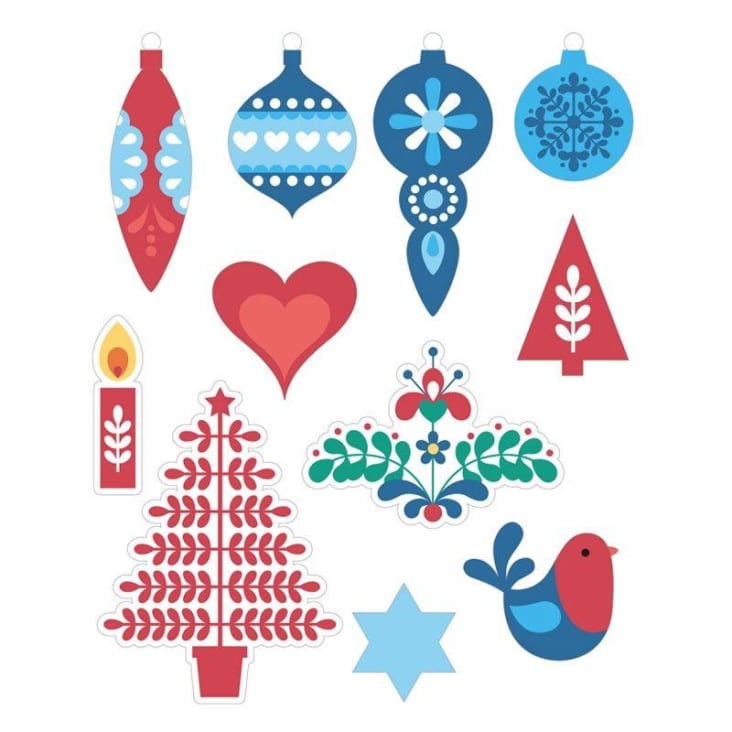 33 stickers de Noël cartonnés-FOLK cropped-3