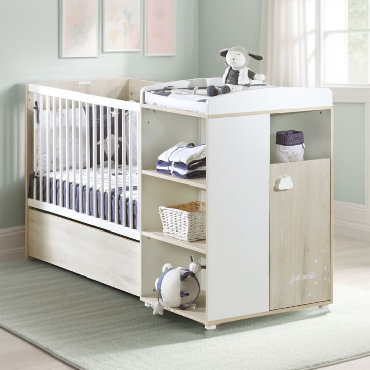 Paracolpi per Lettino in Lino Beige by Babyly
