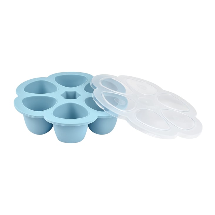 Multiportions silicone 90 ml bleu-Apprentissage repas cropped-3