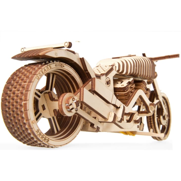 Modello 3D in legno moto Bike VM 02