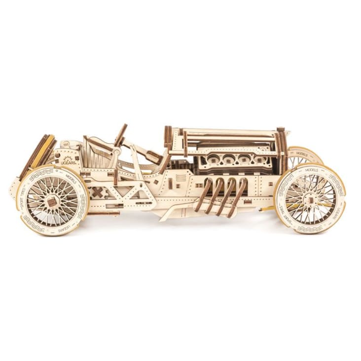 Maquette en bois voiture grand prix 3D-VOITURE