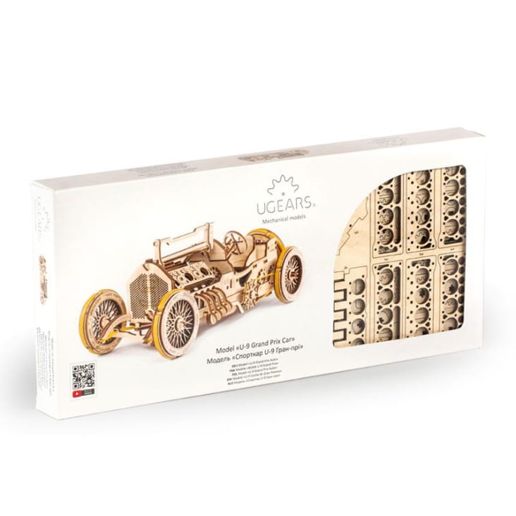 Maquette en bois voiture grand prix 3D-VOITURE cropped-2