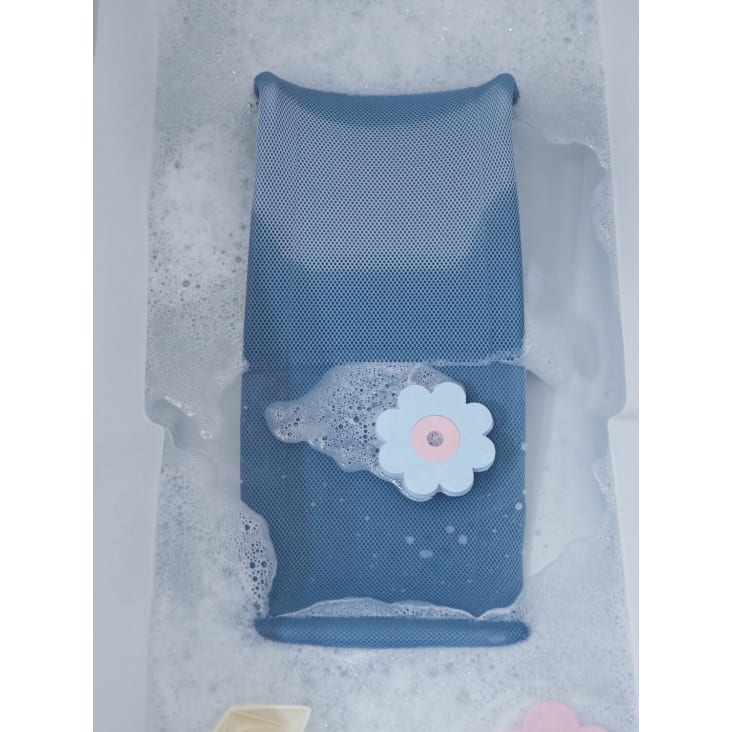 Transat de bain en tissu mesh bleu-Transatdo cropped-7