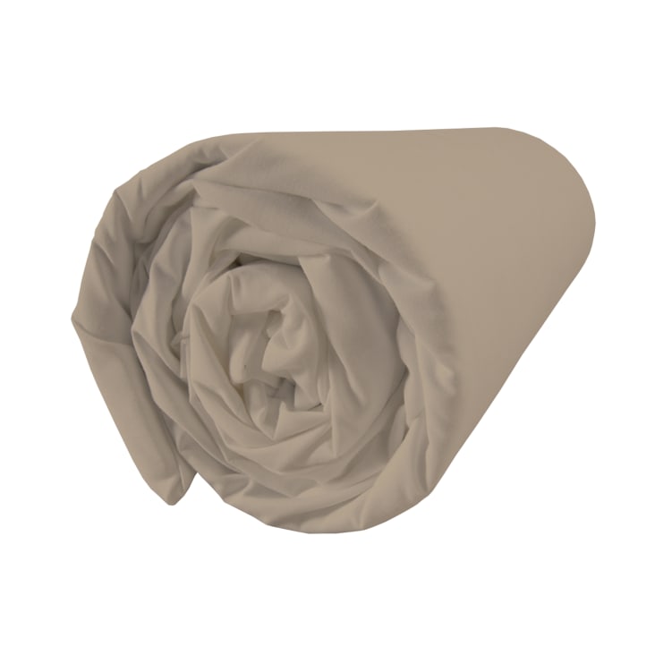 Drap housse Jersey - Rose dragée 140 x 190 cm