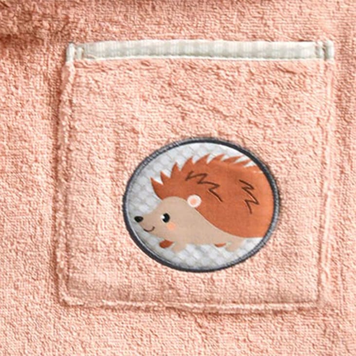 Peignoir enfant rose 2025