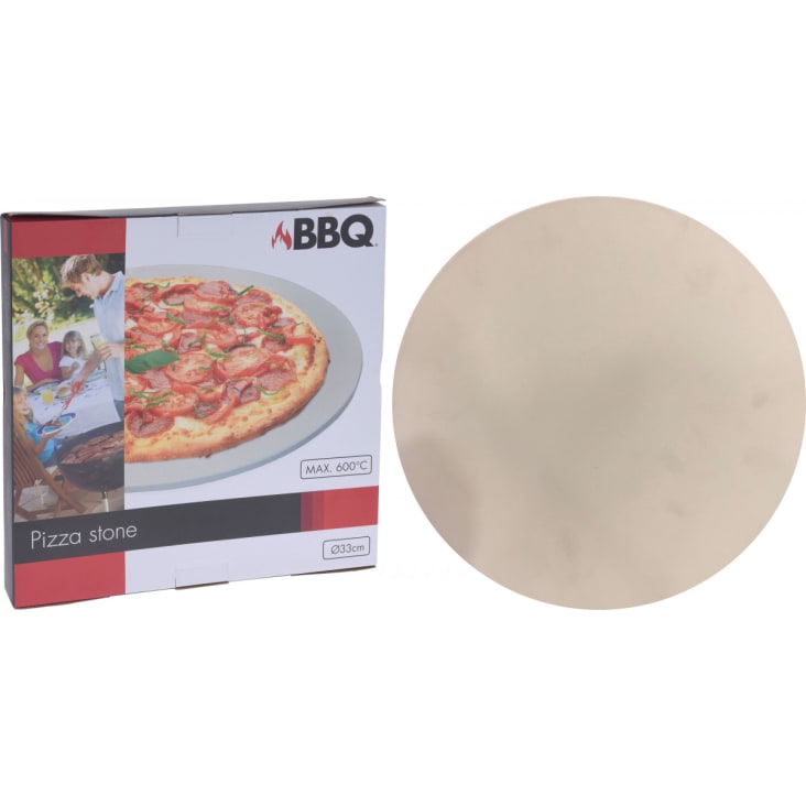 Pierre à pizza pour barbecue D33cm-PIZZA cropped-2