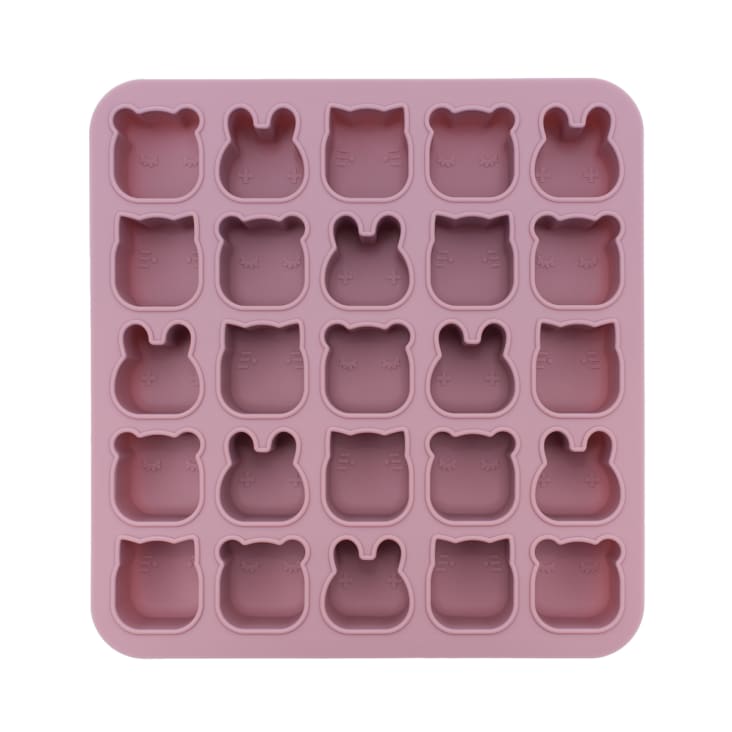 Moule en silicone mini animaux  Vieux rose