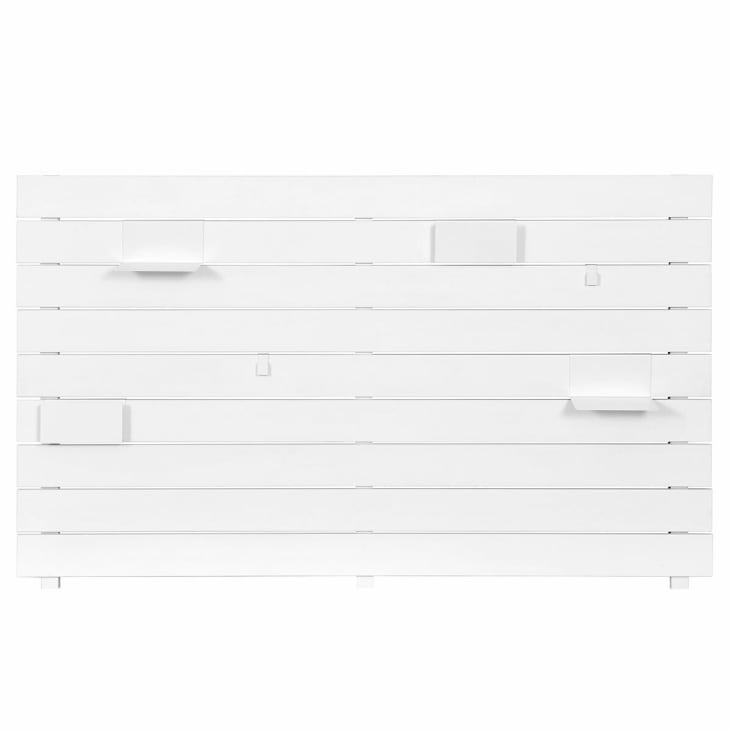 Tête de lit bois massif blanc-Joan cropped-2