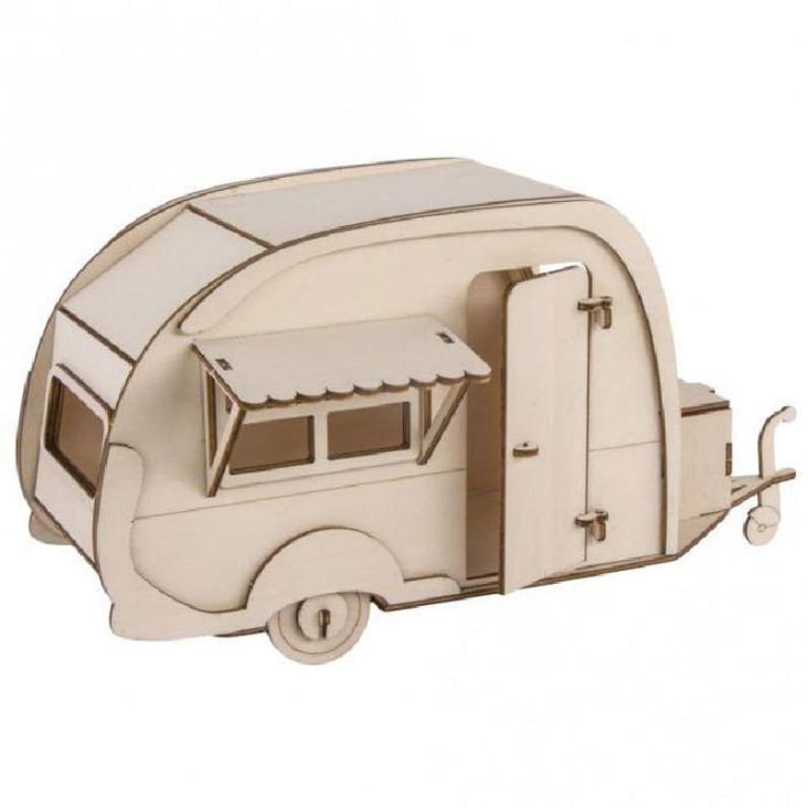 Maquette en bois 3D caravane à customiser-CARAVANE cropped-10