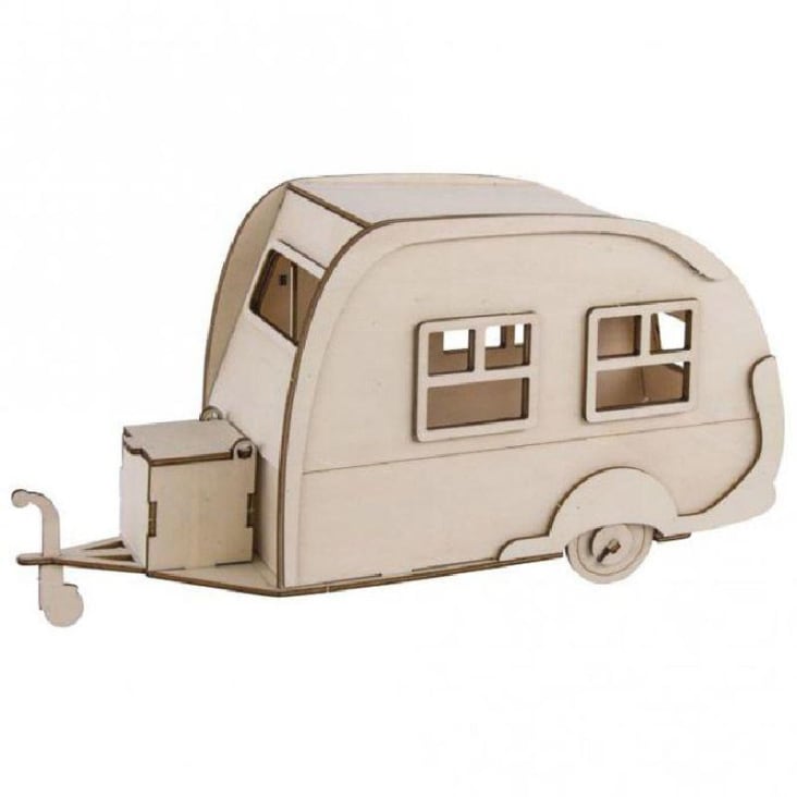Maquette en bois 3D caravane à customiser-CARAVANE cropped-9