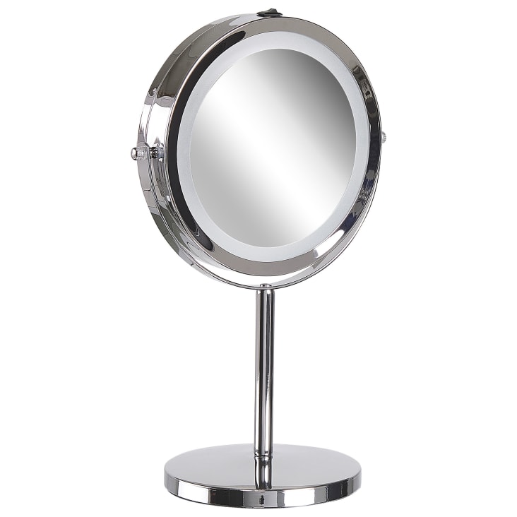 Este espejo con luz de maquillaje de la marca Flamingueo tiene