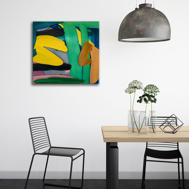 Tableau bureau And Room Kazimir Malevich 60x60cm