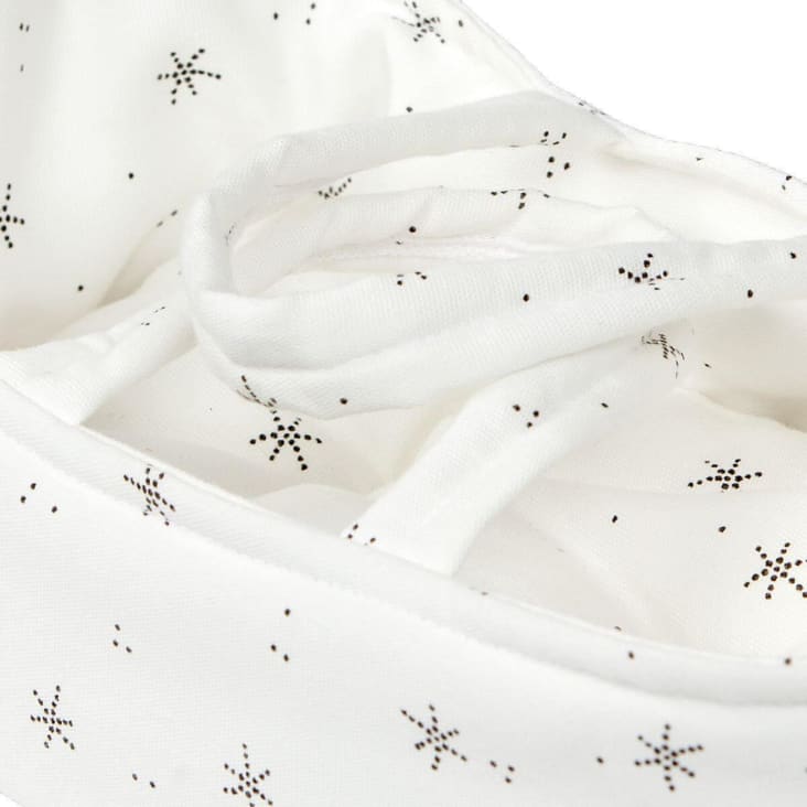 Couffin poupée 26 cm STARS blanc-BARNA cropped-2