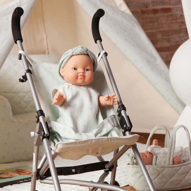 Jouet poussette poupée, accessoires de poupée bébé, bébé poupée poussette  salle à manger chaise à bascule pour poupées haute vente
