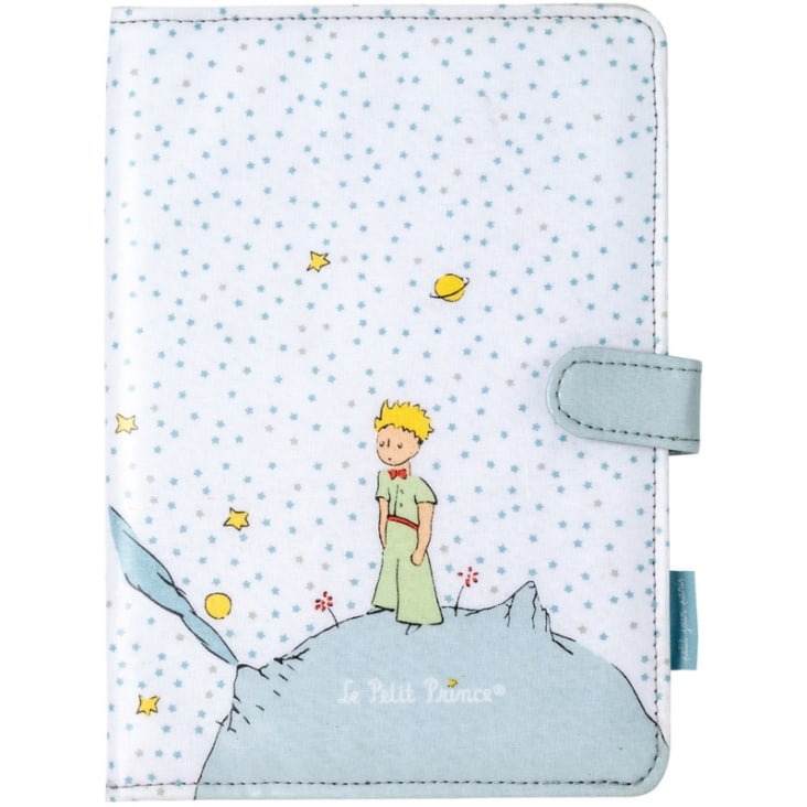 Protège Carnet De Santé Le Petit Prince - Coton Vert 17x23.5x1.5cm - Marque Française Petit Jour
