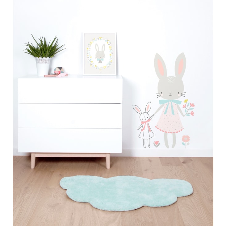 Affiche lapin 30 x 40 cm-BUNNIES cropped-2