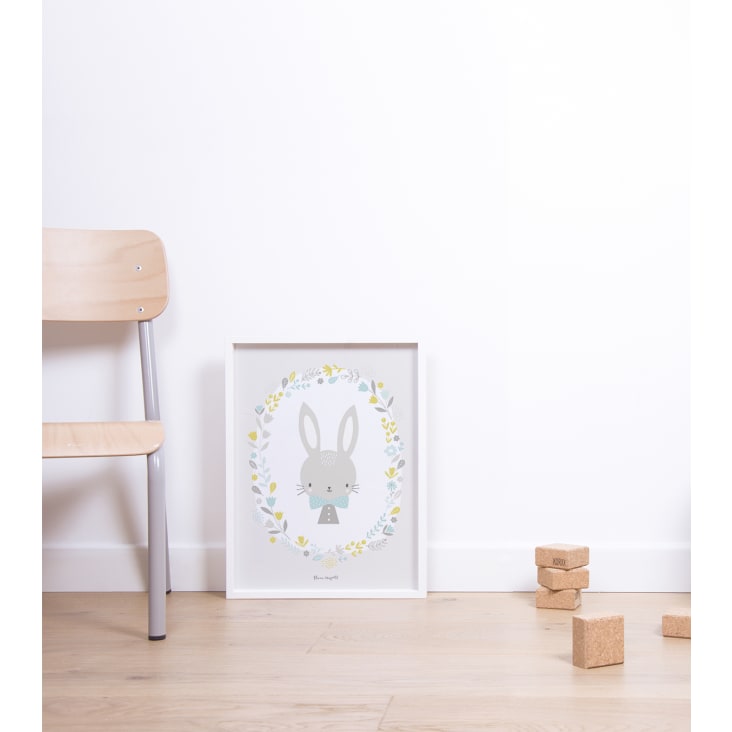 Affiche lapin 30 x 40 cm-BUNNIES cropped-3