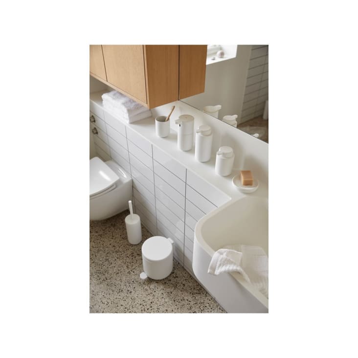 Brosse de toilette en argile blanc-UME cropped-4