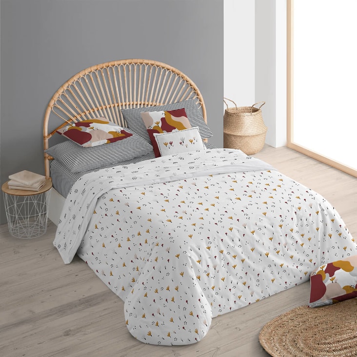 Funda nordica 100 algodon multicolor para cama 105 180x240 cm