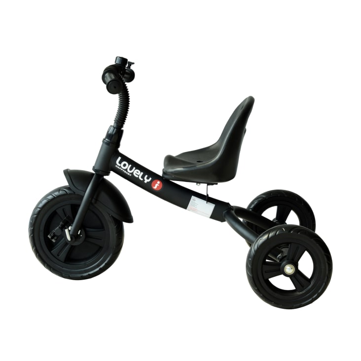 Tricycle enfants multi-équipé noir cropped-4