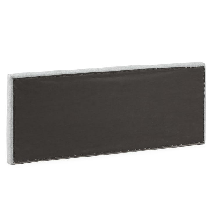 Kopfteil Aura In Dunkelgrauem Stoff – Modernes Wand-Kopfteil Für Dein Bett (140x60 Cm, Inkl. Montagezubehör)