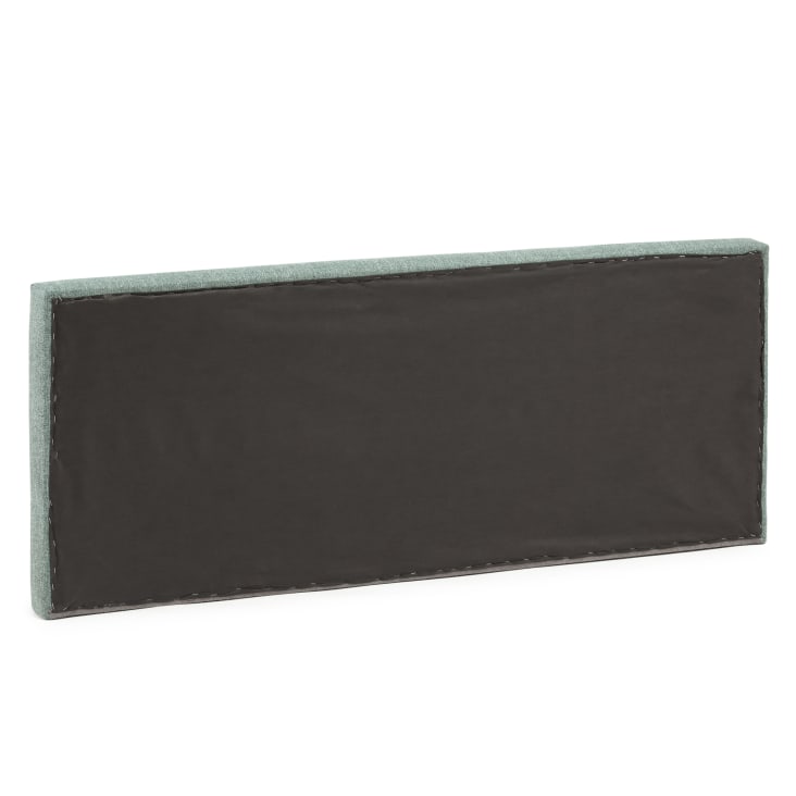 Tête de lit tapissée 140x60 cm couleur verte, 8 cm d'épaisseur-MICONOS cropped-5