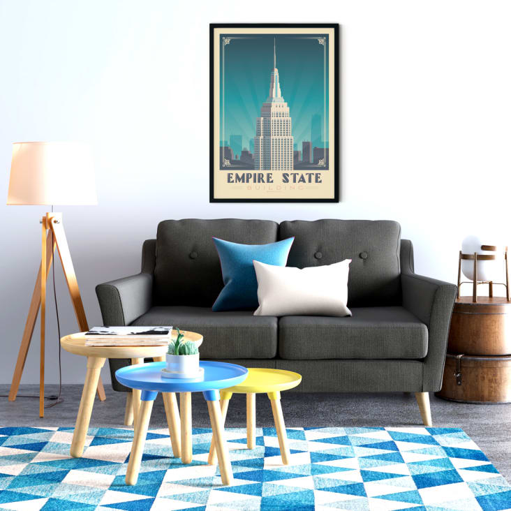 Affiche New York Empire State  50x70 cm cropped-2