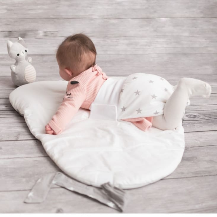 Jouet bébé - culbuto en coton bio - Chaton cropped-2