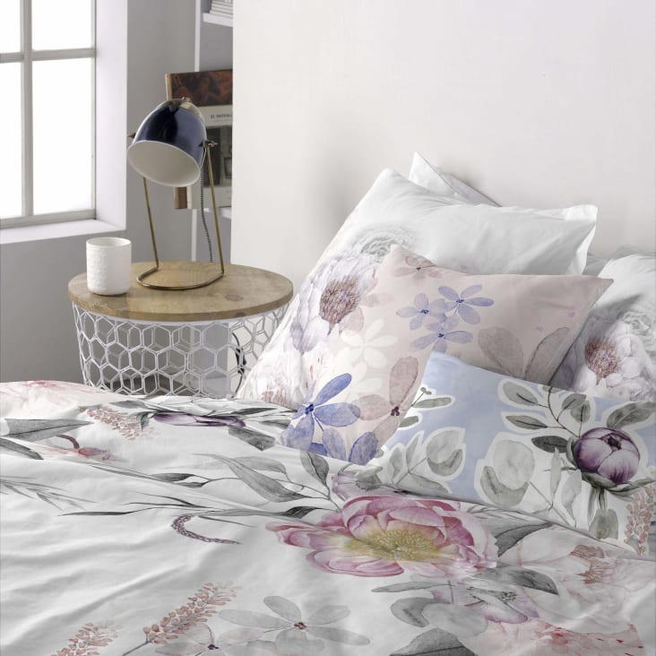 Funda de almohada 100 algodon multicolor 50x75 cm x2 cama 150 160