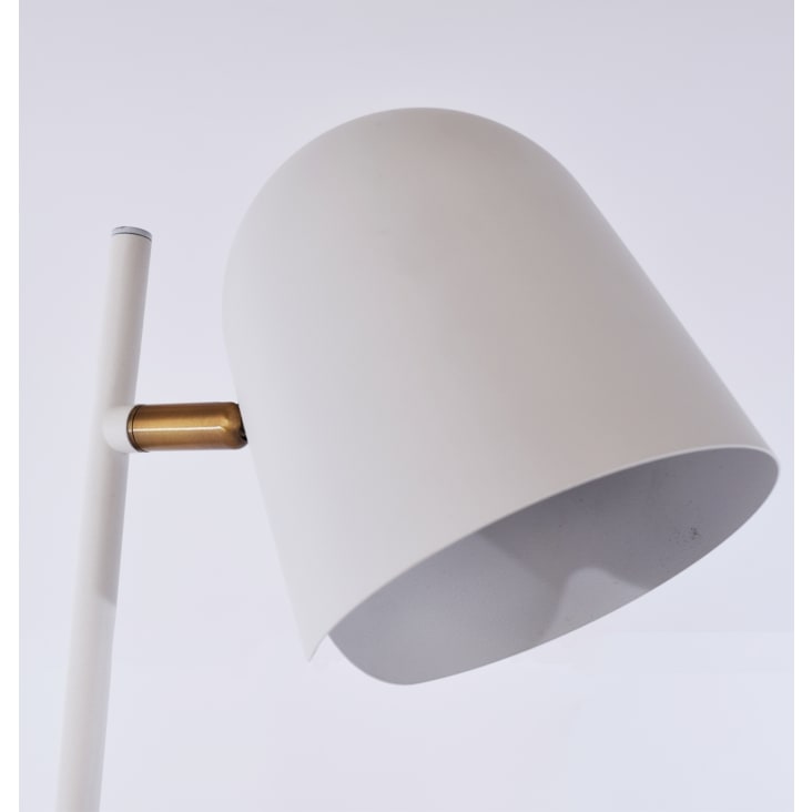 Lampe de table en métal blanc-PARIS cropped-5