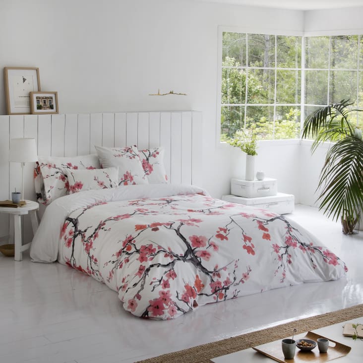 FADFAY Farmhouse Premium Shabby Green Daisy e fiori di lavanda botanica