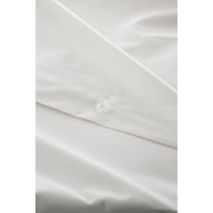 Copripiumino 100% cotone liscio bianco 200x200 cm UNI