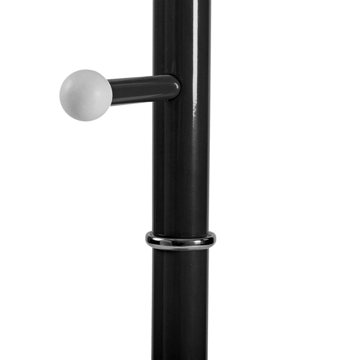 Versa Maider Appendiabiti Da Terra In Stile Minimalista, Attaccapanni Per Ingresso O Corridoio Argento E Marrone 170x28x28cm 84980312