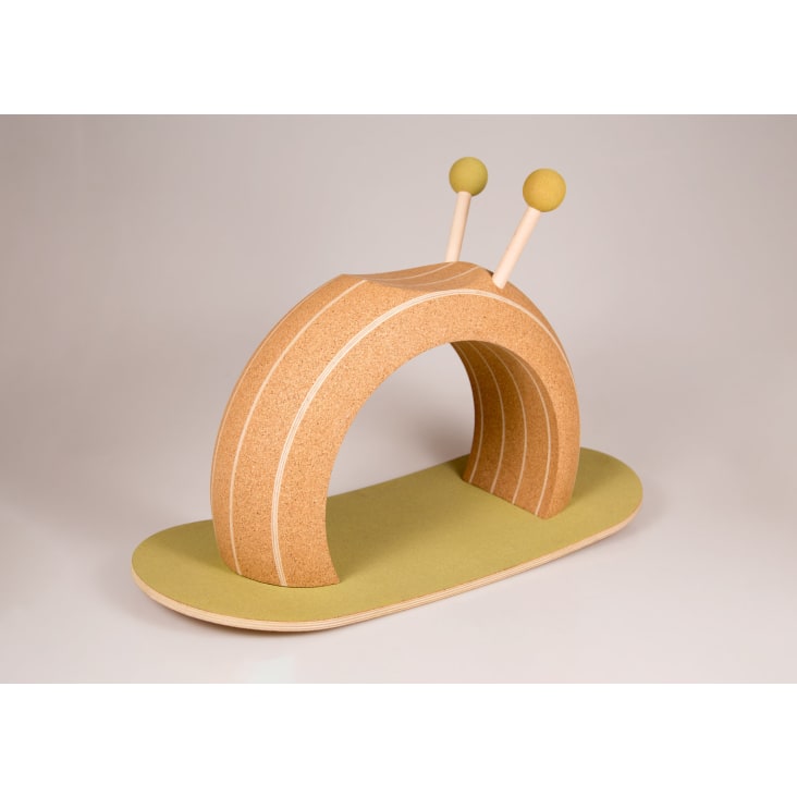 Escargot a bascule en bois store