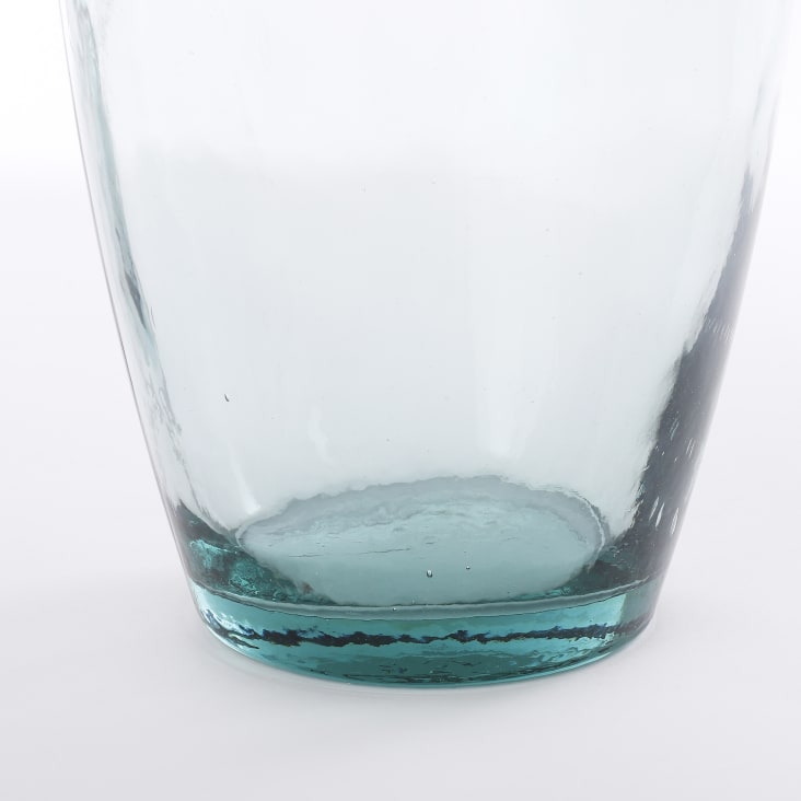 Vase bouteille en verre recyclé H100-Kyara cropped-5